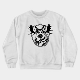 Simply Moosedog (single sided print) Crewneck Sweatshirt